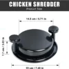 Kitchen Tools Gadgets Manual Food Processors Meat Shredder Can Cut Cooked Meat and Vegetables - Image 10