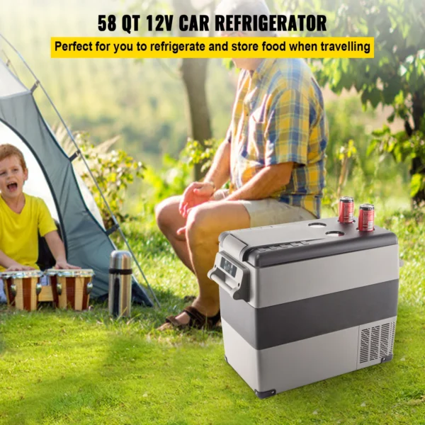 VEVOR 20L 22L 35L 45L 55L Car Refrigerator Mini Fridge Freezer Portable Compressor Cooler 12/24V DC 110-240V Ice Box for Camping - Image 2