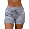 Trending Fashion Women's Solid Color Athletic Shorts Elastic Waist Sportswear Soft and Comfortable Gym Fitness Yoga Short - Image 2