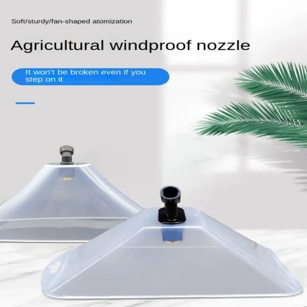 Agricultural Windproof Nozzle Power Fan-type Sprayer Nozzle Electric Pesticide Herbicide Spray Head Garden Irrigation Supplies - Image 3