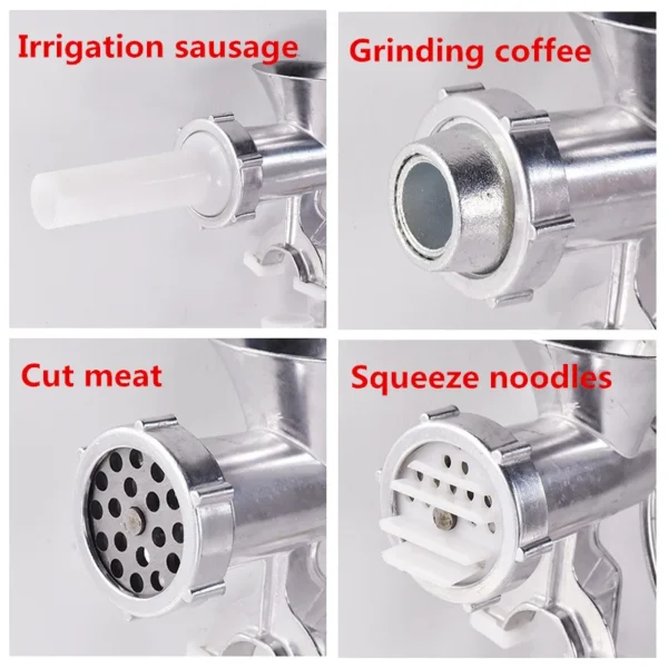 Manual Meat Chopper Meat Grinder Making Gadgets Mincer Pasta Sausage Noodle Manual Meat Mincer Food Processor Accessoeries - Image 9