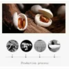 Liv-Esthete Luxury 100% Natural Silk Quilt Duvet Handmade 4 Season High Grade Silk Comforter King Queen Full Twin 1PCS For Sleep - Image 4