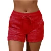 Trending Fashion Women's Solid Color Athletic Shorts Elastic Waist Sportswear Soft and Comfortable Gym Fitness Yoga Short - Image 5