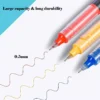 12 Color Fastdry Gel Pen Set 0.5mm Black Blue School Office Straight Liquid Rollerball Pen Rolling Ball Pens Office Accessories - Image 5
