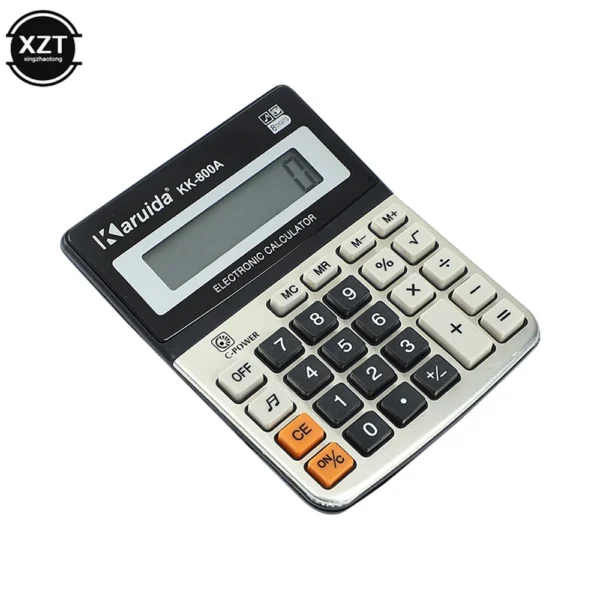 Portable Small Desktop Office Financial Calculator 8-digit Electronic Calculator with Sound Learning Office Supplies - Image 6