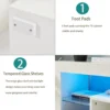 Coffee Table Tv Cabinet White Kitchen Cabinets for Living Room Sets Furniture LED TV Stand for 55 Inch TV Bedroom Wall Shelves - Image 3