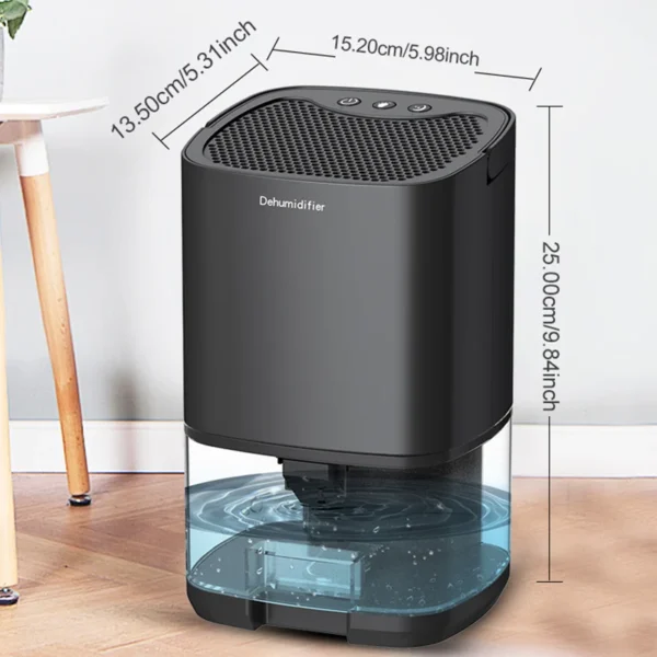 Air Dehumidifier Portable Mute Moisture Absorbers Machine Air Dryer For Home Bedroom Office Kitchen Deodorizer Dryer EU/US plug - Image 6