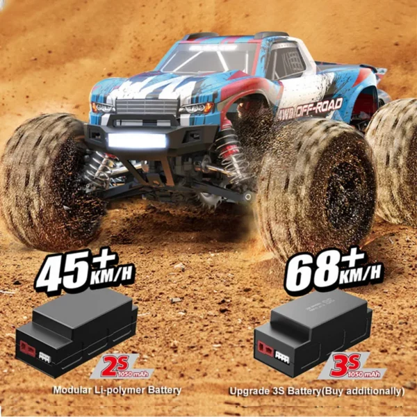 MJX Hyper Go 16208/16209/16210 Rc Car Brushless High-Speed 4WD Remote Control Off-Road Truck Big Wheel Truck Rc Cars for Adults - Image 3