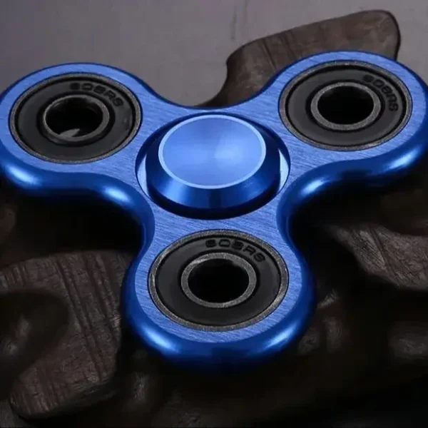 Fidget Finger Spinner Alloy Metal Hand Spinners Stress Relief Decompression Toys For Kids Adults Funny Gifts - Image 2