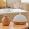 300ML Aroma Diffuser Wood Grain Color Desktop Essential Oil Aromatherapy Difusor Ultrasonic Humidifier with Remote Control Timer - Image 6