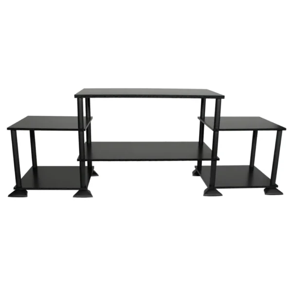 No Tools Assembly TV Stand for TVs up to 40", tv stand living room furniture, tv cabinet,17.52 x 63.78 x 22.83 Inches - Image 6