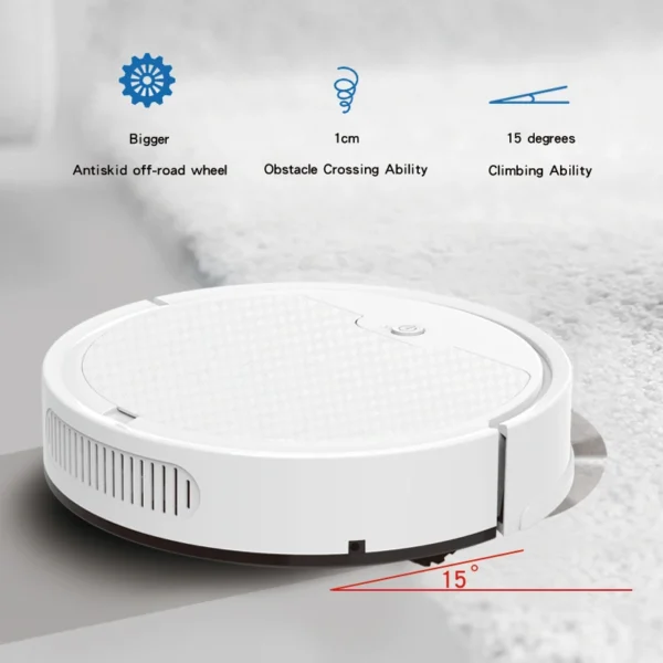 Robot Vacuum Cleaner Smart Remote Planned Control Wireless Sweeping Household Appliances To Clean The Floor Vacuum Cleaner Home - Image 2