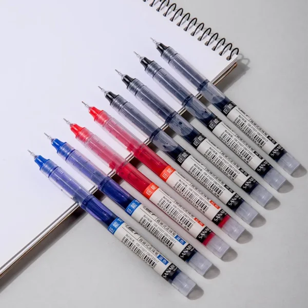 5/10 Pcs Exam Signature Ballpoint Pen 0.5mm Black Blue Ink High Capacity Gel Pens For Writing School Office Stationery Supplies - Image 3