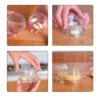 1PC Garlic Presses Manual Mashed Garlic Ginger Crusher Processor Food Chopper Fruit Slicer Twist Garlic Box Kitchen Crusher Tool - Image 3