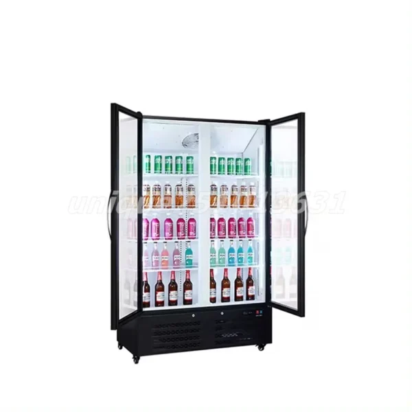 Commercial Large Capacity Quick Freezing Wine Cabinet Display Cabinet Showcase Refrigerators Beer And Beverage Cabinet - Image 4