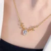 Fashion Jewelry One Deer Has You Little Elk Necklace For Women High-end Temperament Wild Collarbone Chain Pendant Birthday Gifts - Image 5