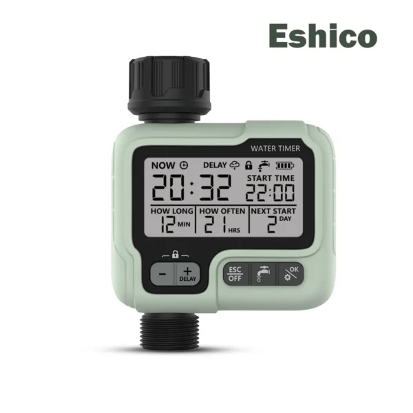 Eshico HCT-322 Automatic Water Timer Garden Digital Irrigation Machine Intelligent Sprinkler Outdoor Use to Save Water &Time - Image 2