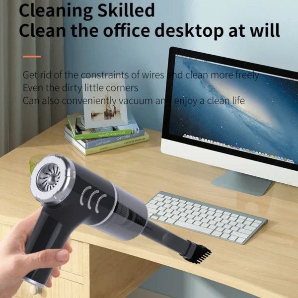 Xiaomi MIJIA Wireless Car Vacuum Cleaner Handheld Strong Suction Portable Cleaning Machine Car Household Vacuum Clean Appliance - Image 3