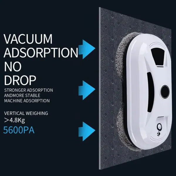 Smart Window Cleaning Robot Electric Intelligent Glass limpiacristales Robot Vacuum Cleaner for Window Remote Control for Home - Image 2