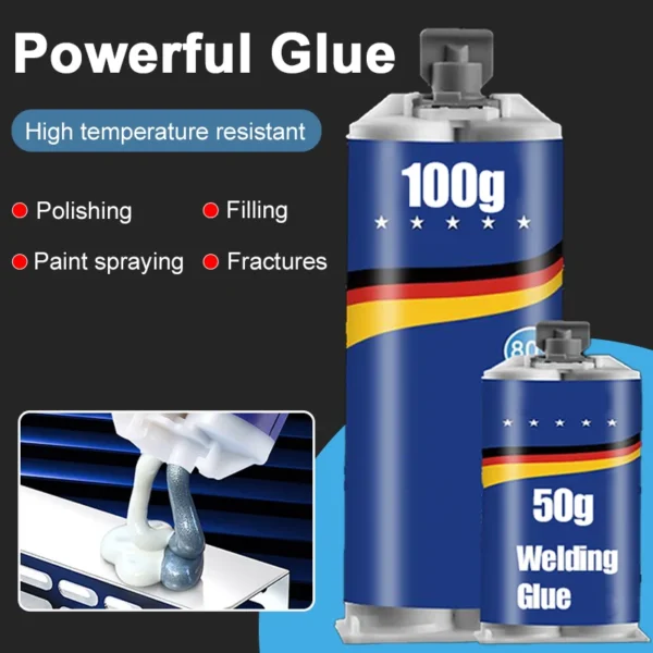 Metal Repair Adhesive High Strength Cold Welding Glue Welding Equipment Industrial Metal Repair Glue Magic Plastic Repair Agent