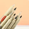 12 Tip Pigment Liner Micron Ink Marker Pen for Manga Draw Sketching Needle Pen Hook Line Pen Sketch Stationery Set Art Supplies - Image 3