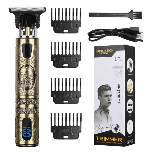 Electric Hair Grooming Trimmers Rechargeable Wireless Hair Clipper Low Noise 0.1mm Waterproof Blade Men Personal Care Appliance - Image 6