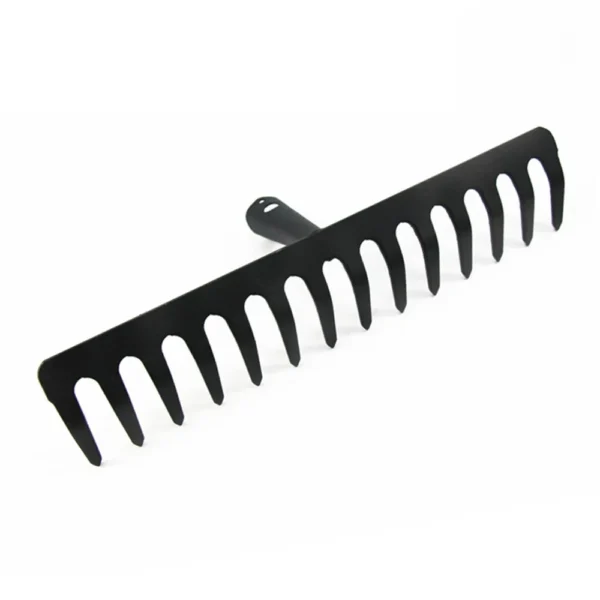 Farming Rake Stainless Steel Rake 14-Tooth Hay Deciduous Rake Pine Soil Rake Garden Gardening Tools Agricultural Farm Tools - Image 2