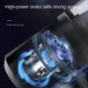 9000Pa Wireless Car Vacuum Cleaner USB Charging 1200mAh Portable Cleaning Appliance Mini Wet and Dry Vacuum Cleaner Household - Image 3