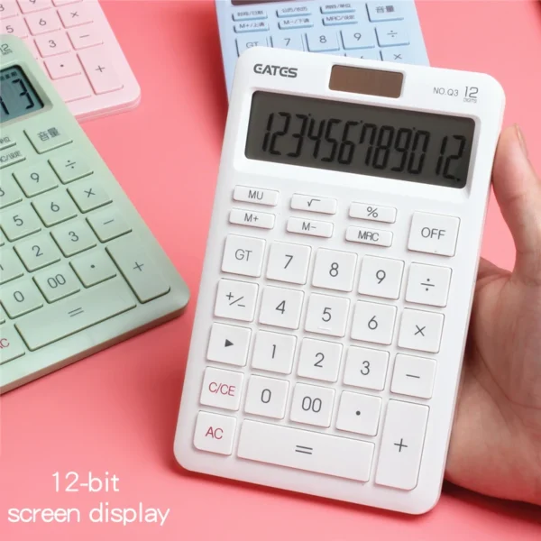 Calculator Solar Accounting Financial Students Dedicated Accurate Calculation Office Business Learning Tools - Image 3