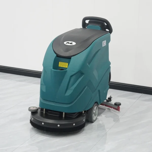 Best Quality Hand Push Walk Behind Floor Cleaning Machine Professional Industrial Commercial Floor Scrubber - Image 2