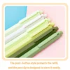 6 Pieces Boxed Gel Neutral Pens Press Pen Morandi Color Series 0.5mm ST Pen Tip Quick Drying Students School Stationery Supplies - Image 4