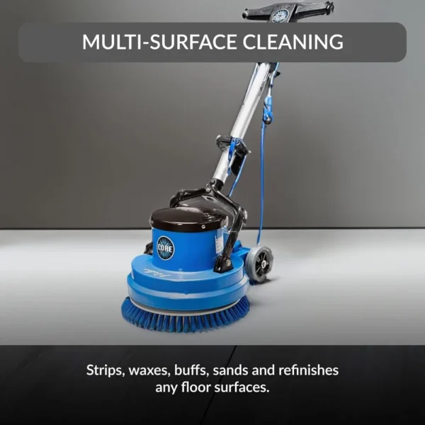 Core Heavy Duty Single Pad Commercial Polisher Floor Buffer Machine Scrubber 15 Inch Commercial Duty Mops Floor Cleaning - Image 3