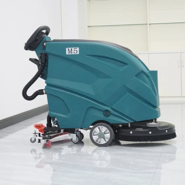 Best Quality Hand Push Walk Behind Floor Cleaning Machine Professional Industrial Commercial Floor Scrubber - Image 3