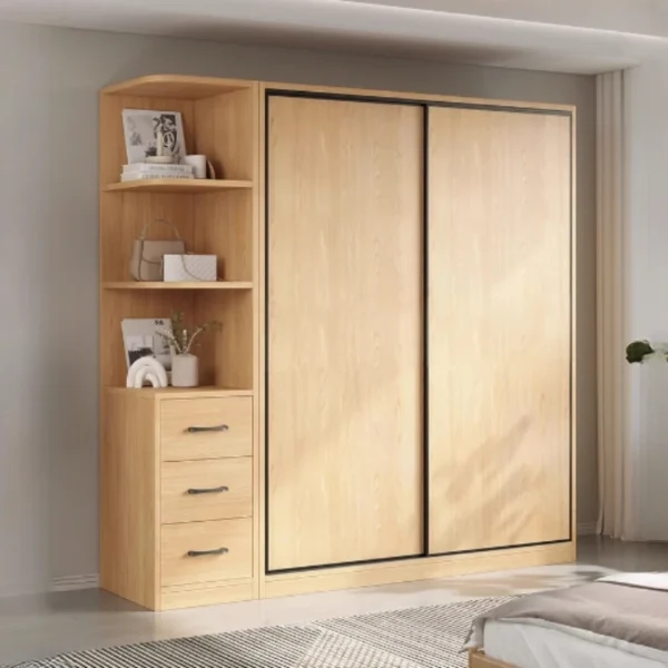 Organizer Shelve Wardrobes Multilayer Doors Open Closets Living Room Wardrobe Shelf Drawers Armario Para Dormitorio Furniture - Image 4