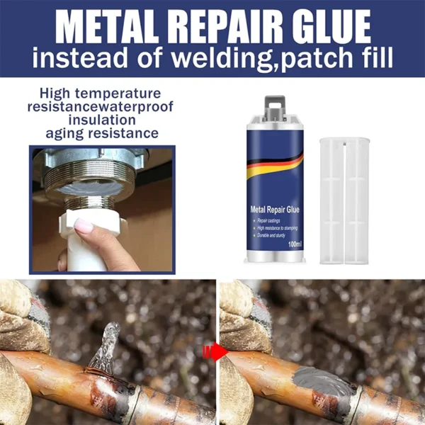 Metal Repair Adhesive High Strength Cold Welding Glue Welding Equipment Industrial Metal Repair Glue Magic Plastic Repair Agent - Image 4