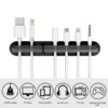 3/5/7 Clips Cable Winder Desktop Self Adhesive USB Charging Cable Holder Wire Wrapped Cord Table Organizer Office Supplies - Image 5