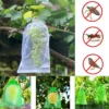 50pcs Fruit Protection Bags Anti-Bird Garden Netting Bags Strawberry Grapes Mesh Bag Plante Vegetable Netting Cover Garden Tool