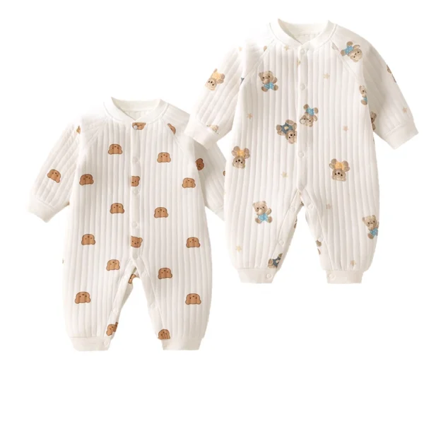 Baby Clothes Girls Boys Rompers Warm Newborn Photography Pajamas Cute Onesies for Babies Long Sleeve Bodysuit & One-piece