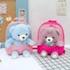 Kindergarten Baby Backpack Cartoon Bear Cute SchoolBags for Girls Boys Kids Gifts Fashion Zipper Shoulder Bag Lightweight 가방 - Image 2