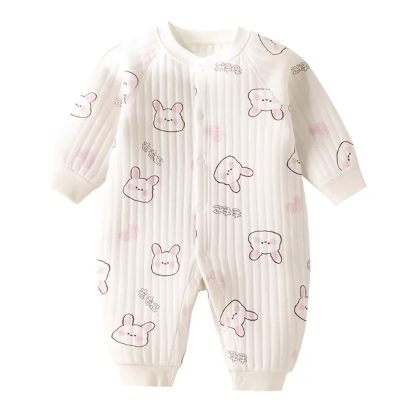 Baby Clothes Girls Boys Rompers Warm Newborn Photography Pajamas Cute Onesies for Babies Long Sleeve Bodysuit & One-piece - Image 4