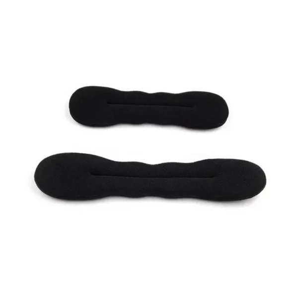 Sponge Plastic Loop Curly Hair Maker Hair Scrunchie Headband Twist Donut Bun Curler Braiders Hairbands Hairs Styling Tools - Image 5